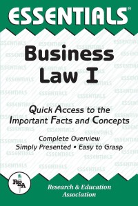 Image of Business Law I Essentials